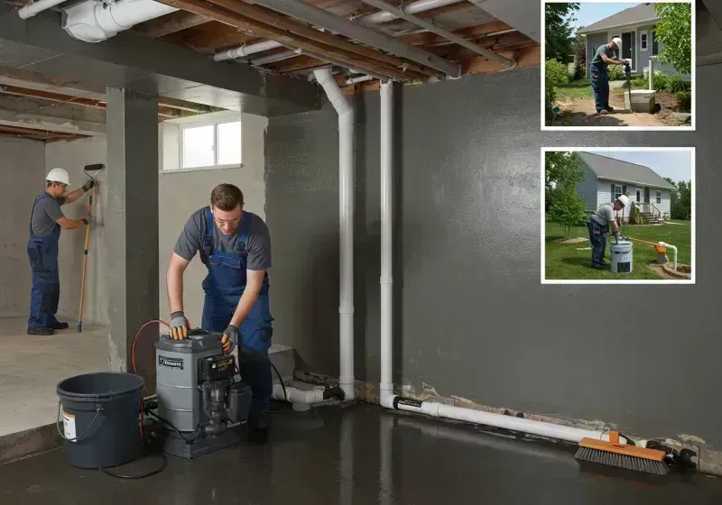 Basement Waterproofing and Flood Prevention process in Turner County, GA